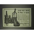 1910 Chain Belt Co. Chain Belt Mixer Ad - Quality