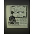 1940 De Kuyper Blackberry Liqueur Ad - For Cent...