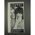 1982 Esprit Ad - Sportswear