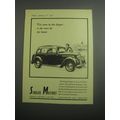 1948 Singer Super-Twelve Car Ad - The man in the Singer is the man in the know