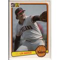 1983 Donruss baseball card 111 Len Barker