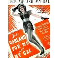 Judy Garland Antique 1917 Sheet Music For Me an...