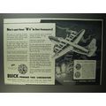 1945 Buick Engines Advertisement - B-24 Liberat...