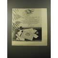 1954 Eaton's Fine Letter Papers Ad - Eaton's tells the nicest things about you