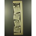 1954 Playwrights' Company Plays Ad - Ondine; Sabrina Fair; Tea and Sympathy