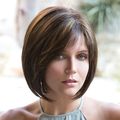 Wig Cosplay Womens Short Straight Wigs Brown Bl...
