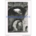 BATHS OF CARACALLA, ROME, ITALY, BOOK ILLUSTRAT...