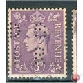 GB stamps 1941-42 KGV1 -3d pale violet SG490 pe...