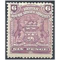 Rhodesia 1898 SG83 6d Reddish-Purple Mounted Mi...