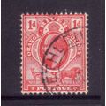ORANGE FREE STATE 1903 SG140 1d SCARLET FINE USED