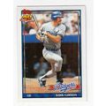 1991 Topps Kirk Gibson baseball card #490 – Dod...