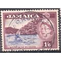 Jamaica 1956 - SG169 - 1s.6d blue/purple - Raft...