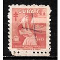 Cuba N° Bienfaisance 34 OBLITERE ( USED )