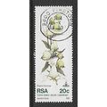 SOUTH AFRICA 1981 WORLD ORCHID CON 20c DISPERIS...