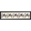 2124 4.9c Buckboard Very Fine MNH Dry Gum PNC 4...
