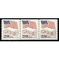 2523 29c U.S. Flag Fine MNH PNC 4/3 R0086