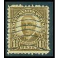 Used 684 1 1/2c Warren Harding Just Clears M10339