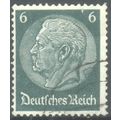 Germany 1934 - 6pf dark green - President Von H...