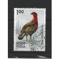 India.SG765 1r Western Tragopan.Fine Used.June23