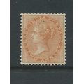 india stamp victoria mint sg58 sg 58 pale brown...
