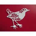 6 x Tattered Lace Die Cuts Wren