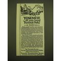 1924 Yosemite Transportation System Ad - Yosemi...
