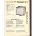 SPARTON model 21Cxx 21CMxx 21Txx TV television ...