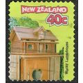 New Zealand 1997 Curious Letterboxes 40c Multic...