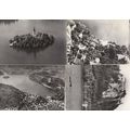 Bled Slovenia 4x Vintage Aerial Real Photo Post...
