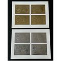 Mongolie 1993 Mi. 2477 - 2478 A Klb. or Argent ...