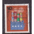 Berlin 1971 Wooden Toys Dancing Men 10 + 5pf Fi...