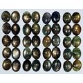 53404 - Lot of 10 Natural Australian Black Star...