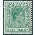 Bahamas 1938 ½d green SG149 MNH