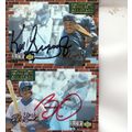 KEN GRIFFEY JR & BOBBY BONILLA AUTO 1994 MARINE...
