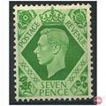 1937 SG471 7d Emerald Green Mounted Mint SG471