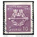 1943 Michel 300A - #4 fine used (o)