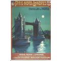 Advertising PARIS-NORD a LONDRES Tower Bridge P...