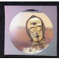 STAR WARS: DISNEY 100 YEARS, USED SELF-ADHESIVE...