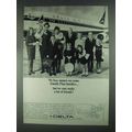 1967 Delta Airlines Ad - We Lose Money on Family Plan