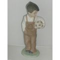 NAO by LlADRO Figurine, BOY HOLDING FOOTBALL, 1...