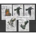 CAN 1995 (SET) 'MIGRATORY WILDLIFE' (5v)FINE US...