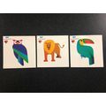 Set of 3 KIRI La Vache Qui Rit (Laughing Cow) c...