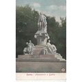 Roma Monumento a Goethe Italy Postcard posted 1...