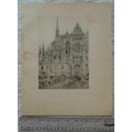 1905 illustration Rheims Cathedral The North Tr...