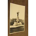 Early real photo Postcard - War Memorial, Folke...