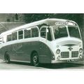 Black & White Photograph of Delaine Coaches Ltd...