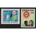 Senegal Racial Equality Year 2v 1971 MNH SG#455...