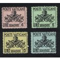 Vatican Postage Due State Arms 4v 1954 MNH SG#D...