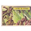 SAVING HIS BUDDIES no 34 Battle card A&BC 1966