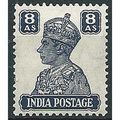 India 1941 SG275 8a Slate-Violet Mounted Mint ....